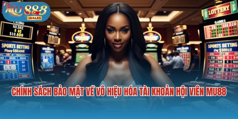 Chính sách bảo mật về việc vô hiệu hóa tài khoản hội viên Mu88