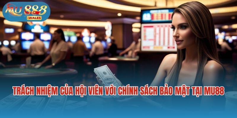 Trách nhiệm của hội viên đối với chính sách bảo mật tại Mu88